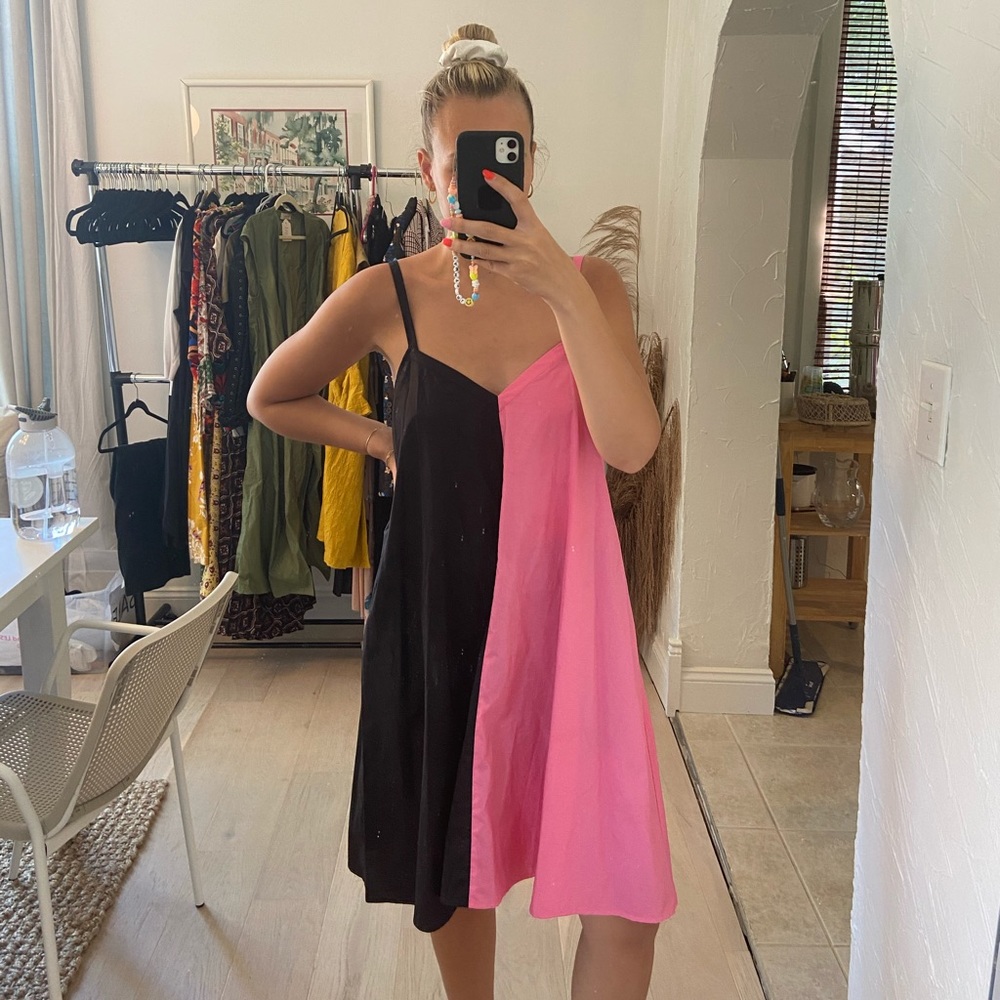 Veda dress fiesta split mini dress small